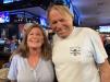 Great to run into old friends Denise & Marty at Coastal Smokehouse to hear Great Train Robbery.